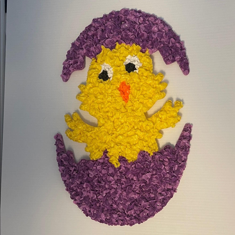 Vintage popcorn Chick Wall Art